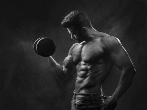 Muscley man 