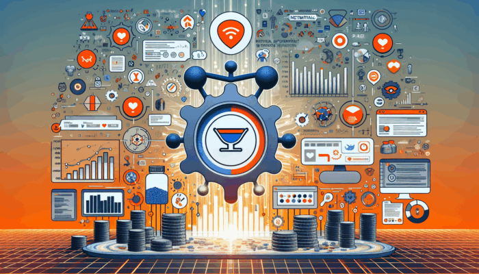 A digital dashboard displaying Reddit analytics with graphs, comments, upvotes, downvotes, and images of supplement products.