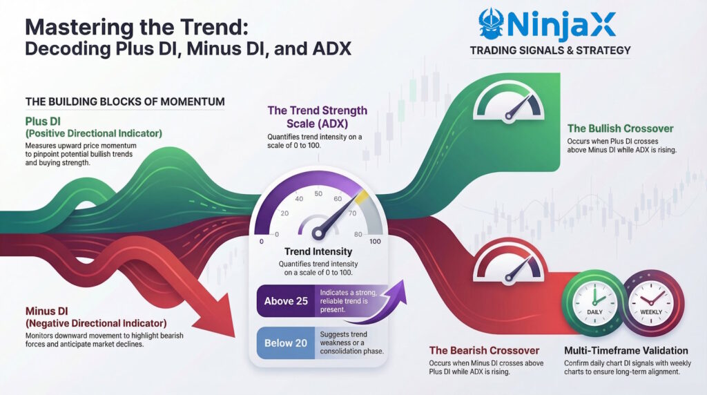Plus DI and Minus DI: Revealing Secrets of ADX Trends
