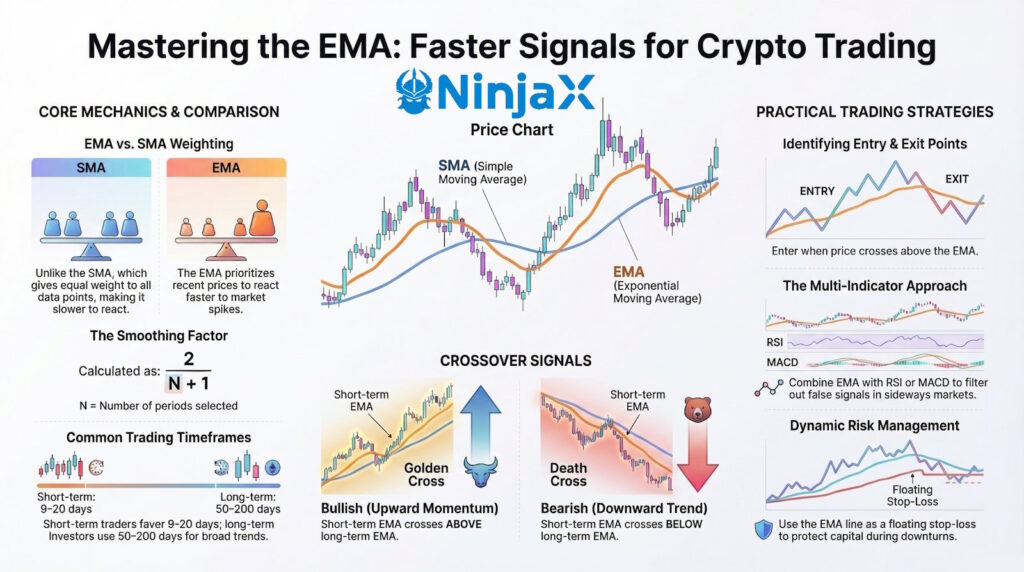 EMA in Crypto Trading: A Comprehensive Beginner’s Guide