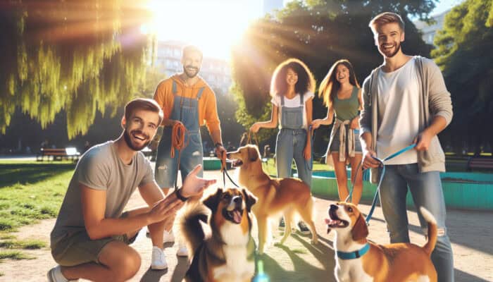 Dog Training Volunteer Sessions for Community and Skill Building