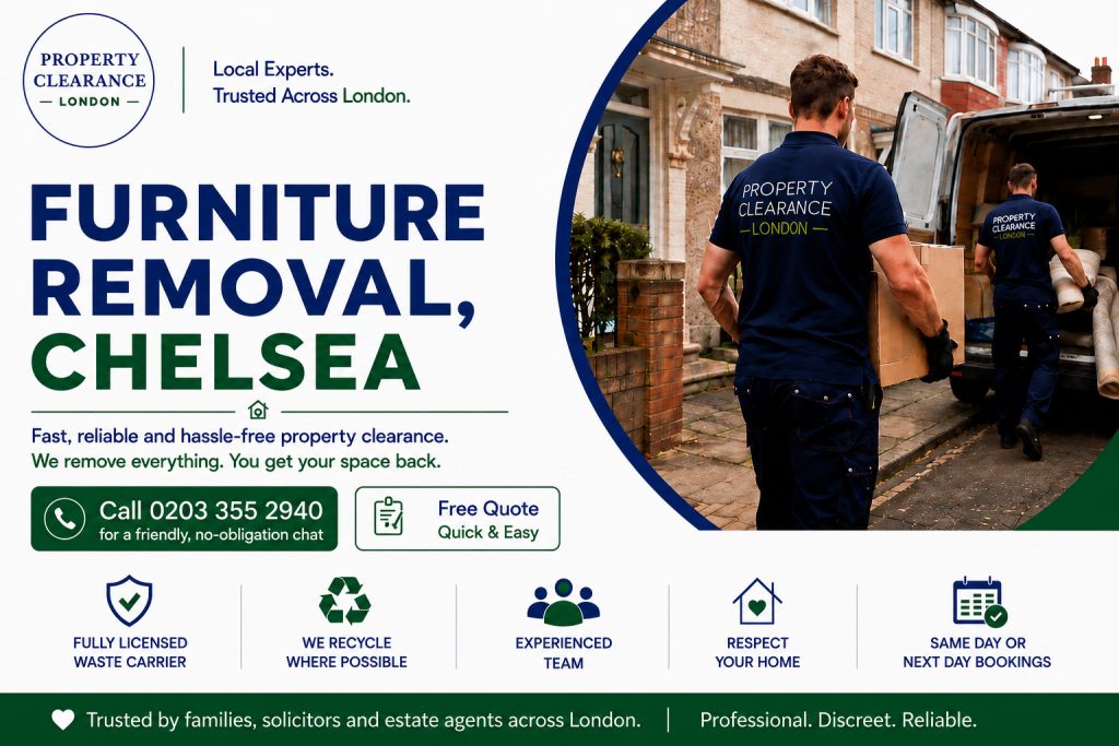 Furniture Removal Services: Easy Moves in Chelsea