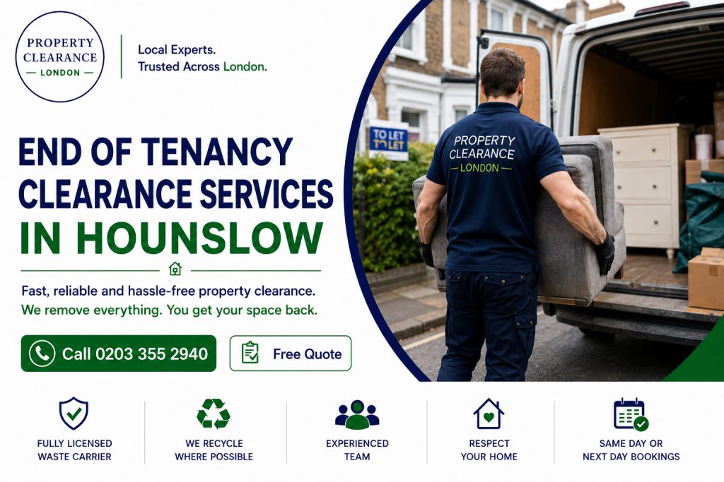 End of Tenancy Clearance in Hounslow: Expert Services Available