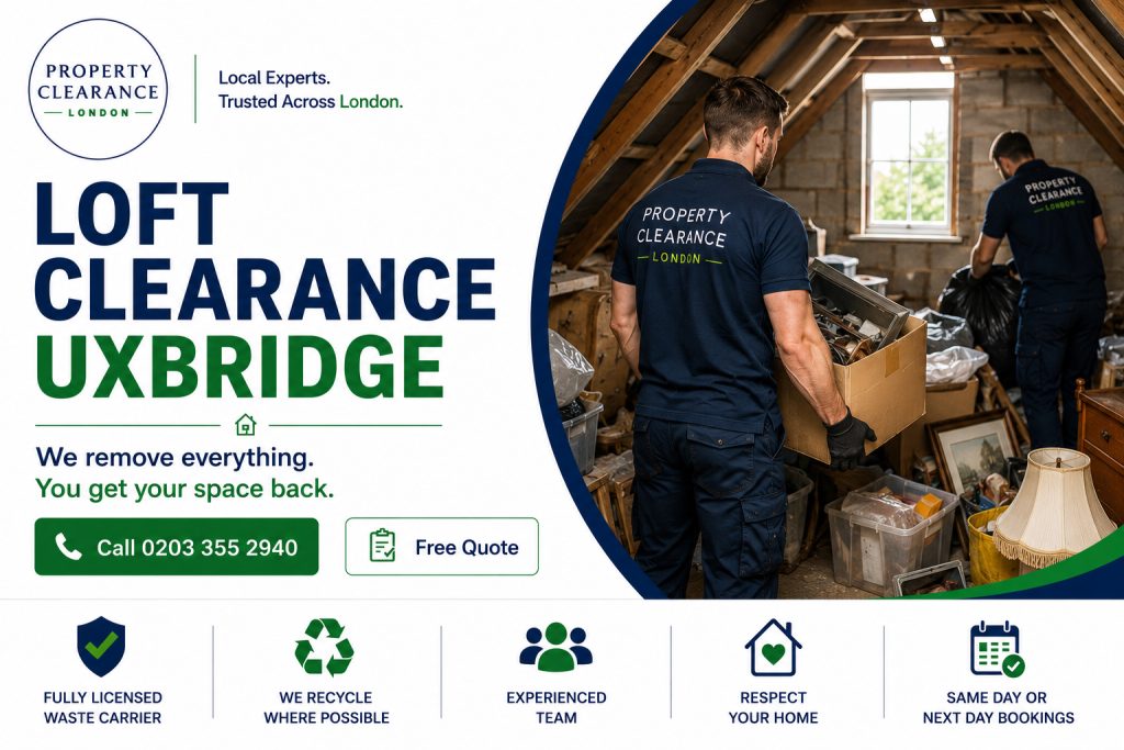 Loft Clearance Services by Trusted Local Experts in Uxbridge