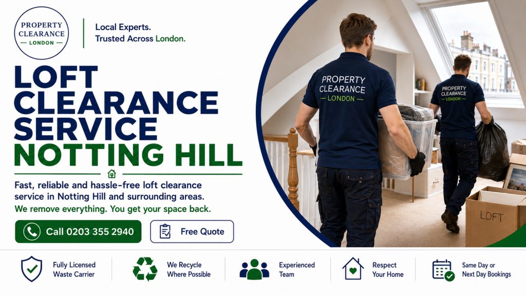 Loft Clearance Services: Trustworthy Solutions in Notting Hill