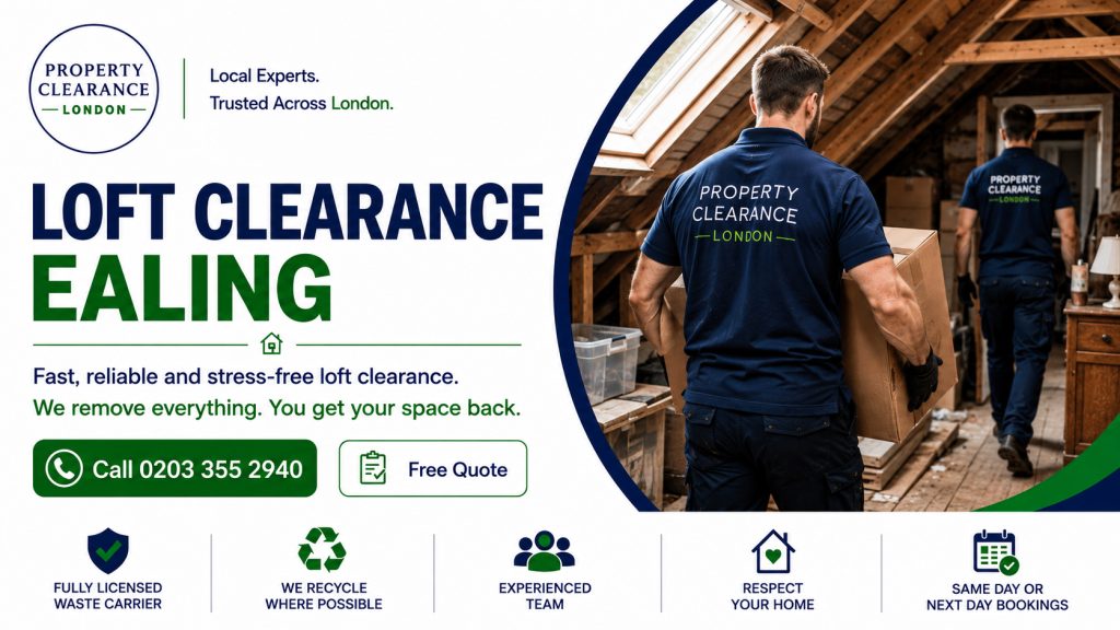 Loft Clearance Services: Expert Solutions in Ealing