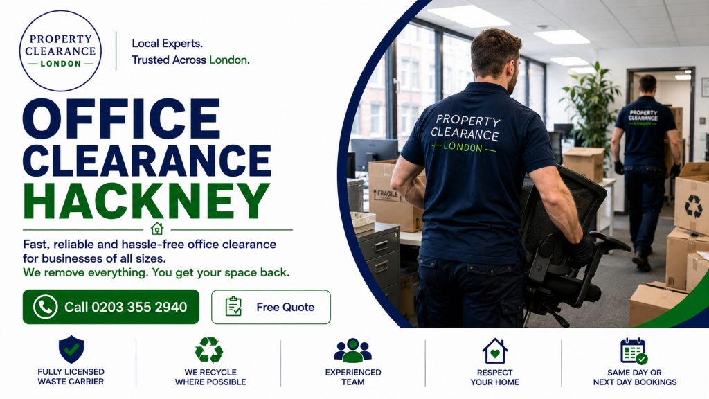 Office Clearance Services: Efficient and Reliable in Hackney