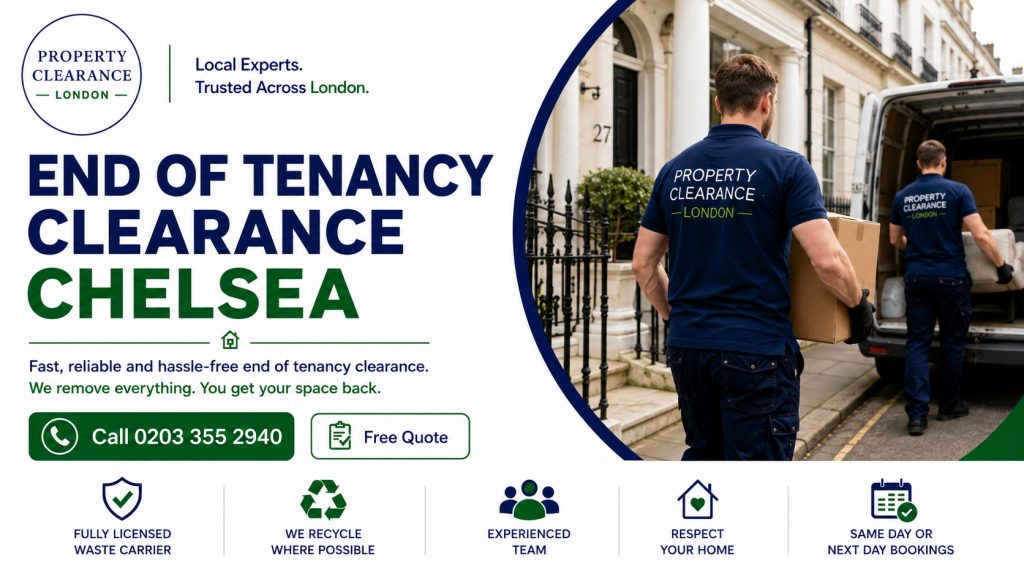 End of Tenancy Clearance Services: A Quick Guide for Chelsea