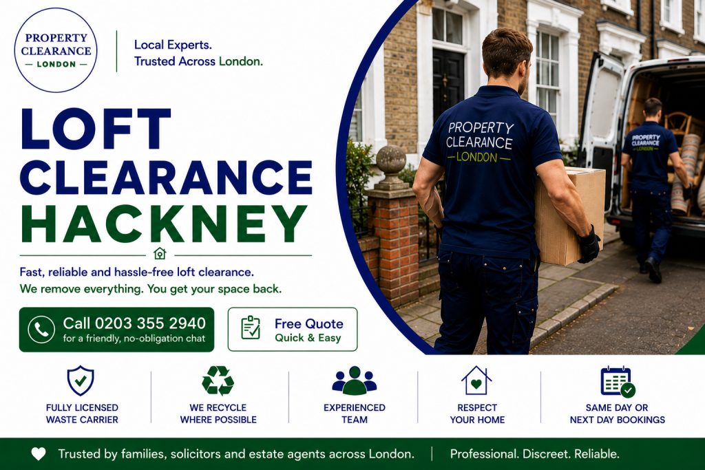 Loft Clearance Services: Expert Solutions in Hackney
