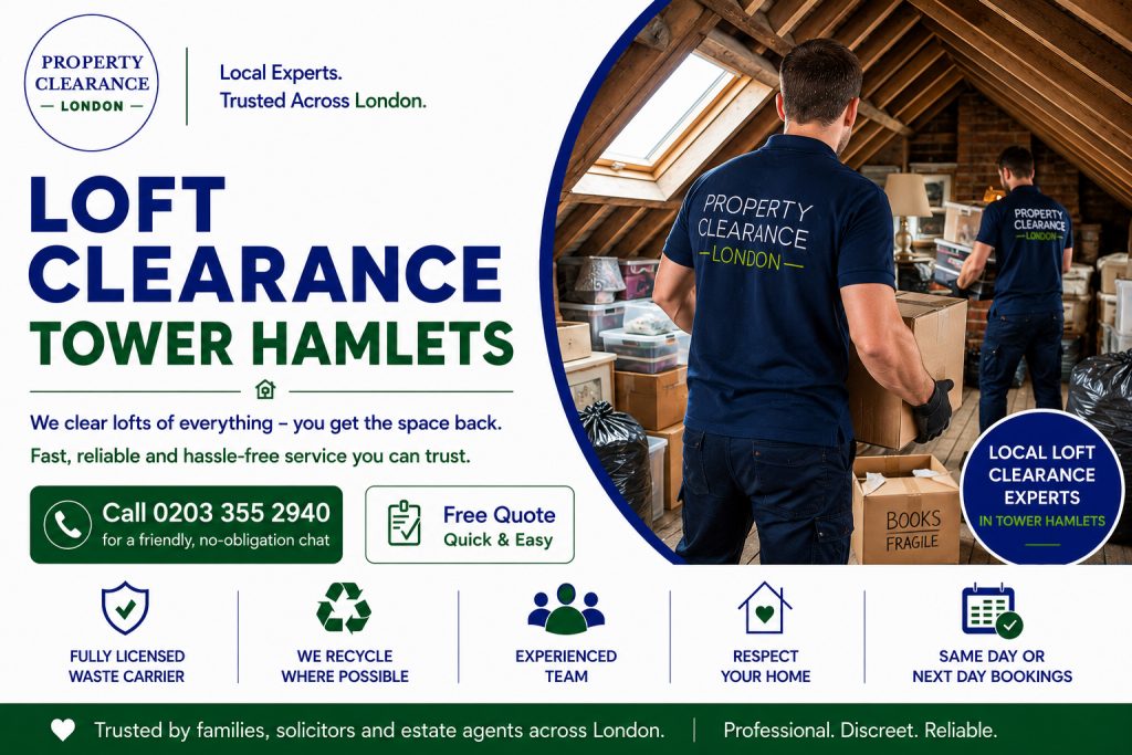 Loft Clearance Services: Expert Solutions in Tower Hamlets
