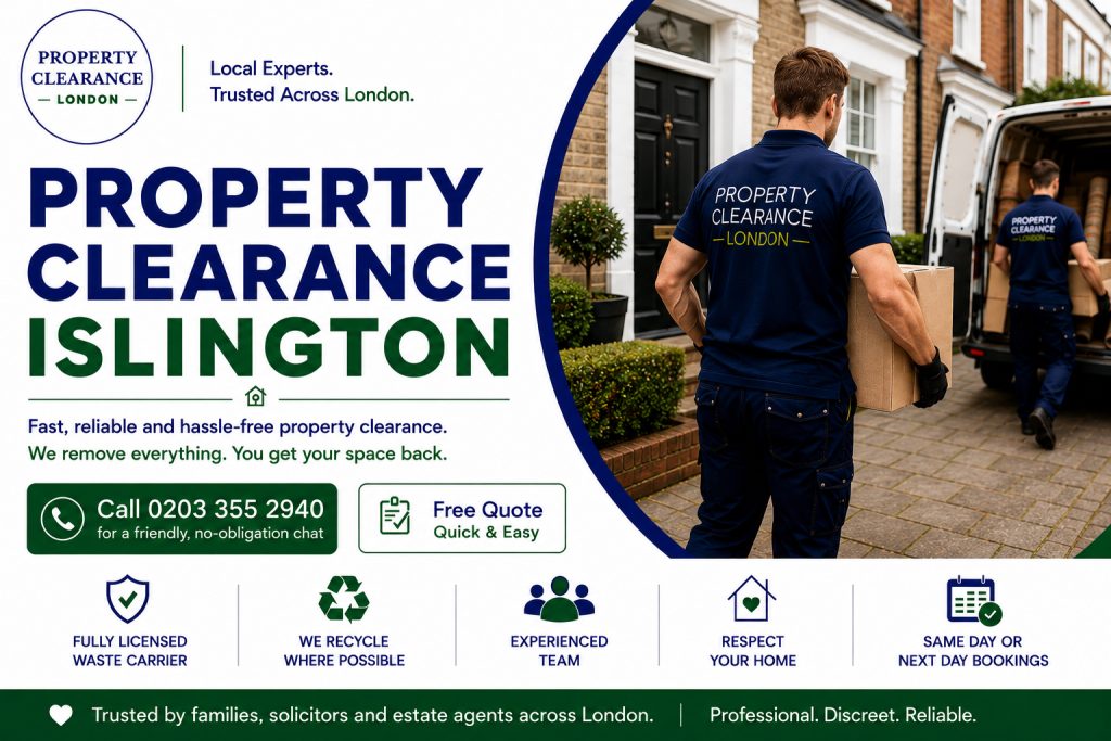Property Clearance Services: Affordable Choices in Islington