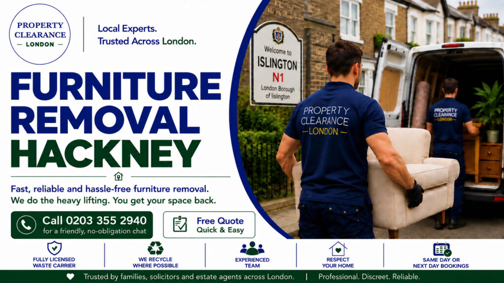 Furniture Removal Services: Effortless Solutions in Hackney